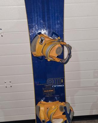 SNOWBOARD NITRO SUPRA TEAM + ATTACCHI SALOMON