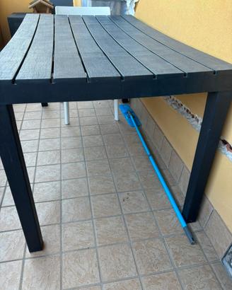 Tavolo da giardino in Pvc