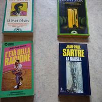 Libri Sartre e Shaw