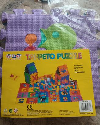 Tappeto puzzle bambini