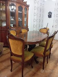 Soggiorno completo e camera da letto complet