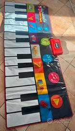 Pianoforte pianola da pavimento gioco bambini