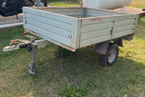 Rimorchio carello appendice MUSTO robusto - 6 q.li