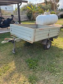 Rimorchio carello appendice MUSTO robusto - 6 q.li