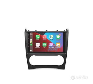RADIO GPS ANDROID 13 PER MERCEDES CLASSE C W203 CL