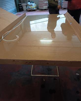 vetro temperato 190x110 per doccia walk in