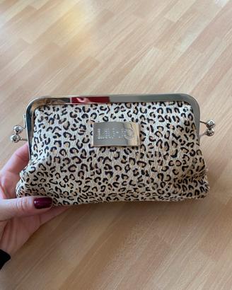 Mini clutch maculata in cavallino Liu Jo