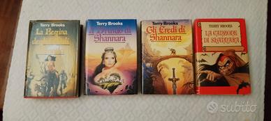 n. 4 libri della serie SHANNARA di Terry Brooks