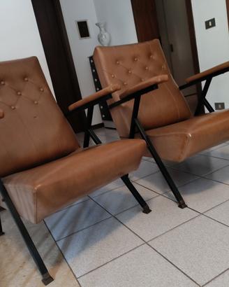 Coppia poltrone originali anni 50