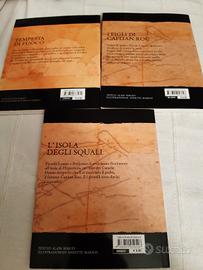3 libri serie Pirati Coraggiosi Giunti Junior