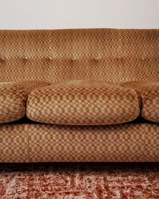 Divano letto in velluto