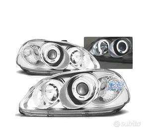 FARI OCCHI ANGEL HONDA CIVIC 95-98 CROMATI
