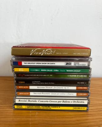 Cd musica classica e lirica