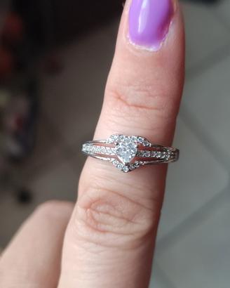 anello donna argento 