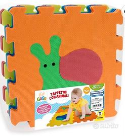 Tappetini puzzle gommati 