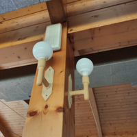 Appliques in ferro sabbiato