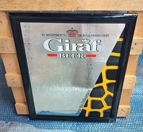 GIRAF BEER Quadro a Specchio Locanda Bar Pub
