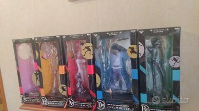 Lupin Deluxe Banpresto Serie completa ICHBAN KUJI