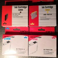 set 17 cartucce compatibi Epson ET 611 612 613 614