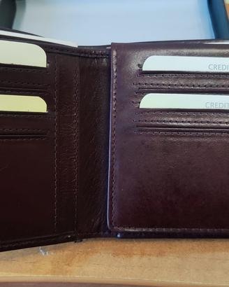 Portafoglio in pelle
