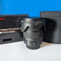 Sigma 17-50 mm-F/2.8 EX DC OS HSM - Canon