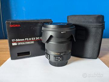 Sigma 17-50 mm-F/2.8 EX DC OS HSM - Canon