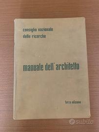 Manuale dell’architetto - CNR - terza edizione ‘62
