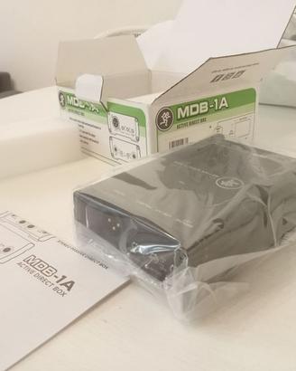 Mackie MDB 1A DI Box Attiva - confezione originale