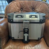 Bauletto Kappa K Force Alluminio 42 litri grigio