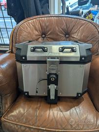 Bauletto Kappa K Force Alluminio 42 litri grigio