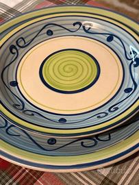 Servizio piatti in ceramica Abitare Mediterraneo
