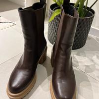 Stivaletto Twin Set testa di moro