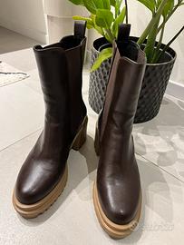 Stivaletto Twin Set testa di moro