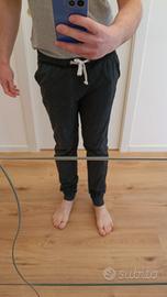 Pantaloni tuta TRN1961 bordo bicolore TG S