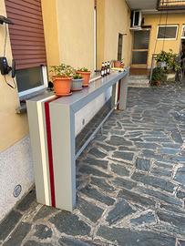 Tavolo stretto e lungo per pizzerie e bar