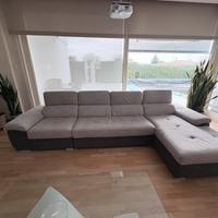 Divano 4/5posti con penisola