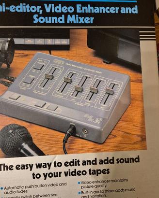 mixer 3 canali audio + Video