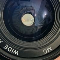 Obiettivo Vivitar 28mm 2.8 MC baionetta Pentax K