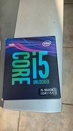 Scatola processore i5-9600k 