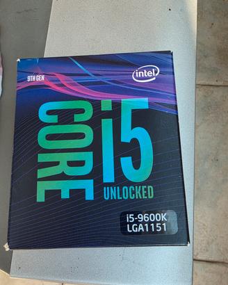 Scatola processore i5-9600k 
