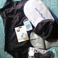Kit nuoto donna per piscina nuovo sigillato