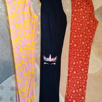 Lotto leggings bambina 8-9 anni