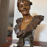 statua in bronzo originale VAN DER STRAETEN 