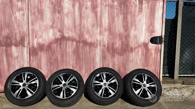 CERCHI+ GOMME+ COPRICERCHI OPEL CORSA D