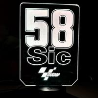 Lampada led multicolore Moto gp