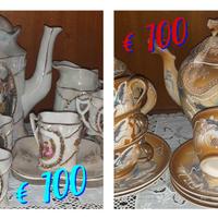 Servizio Caffè + Servizio thè VINTAGE - UNICI