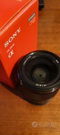 Sony 35 fe 1.8 full frame 