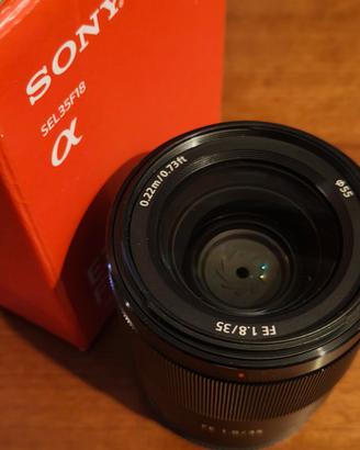 Sony 35 fe 1.8 full frame 