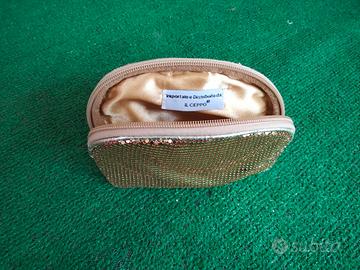 Pochette, Il Ceppo, oro con paillettes 