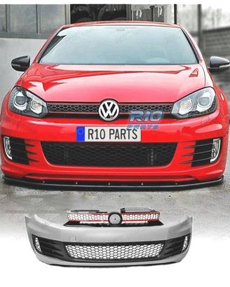 PARAURTI ANTERIORE VOLKSWAGEN VW GOLF 6 LOOK GTI
